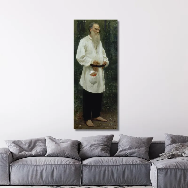 Léon Tolstoï Pieds Nus Ilya Efimovich Repin