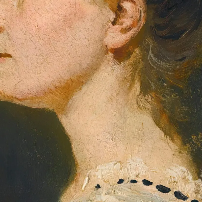 Porträt Einer Dame Angeblich Maria Grigorievna Ge Ilya Efimovich Repin
