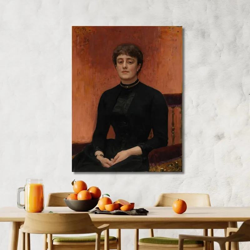 Porträt Von Yelizaveta Zvantseva Ilya Efimovich Repin