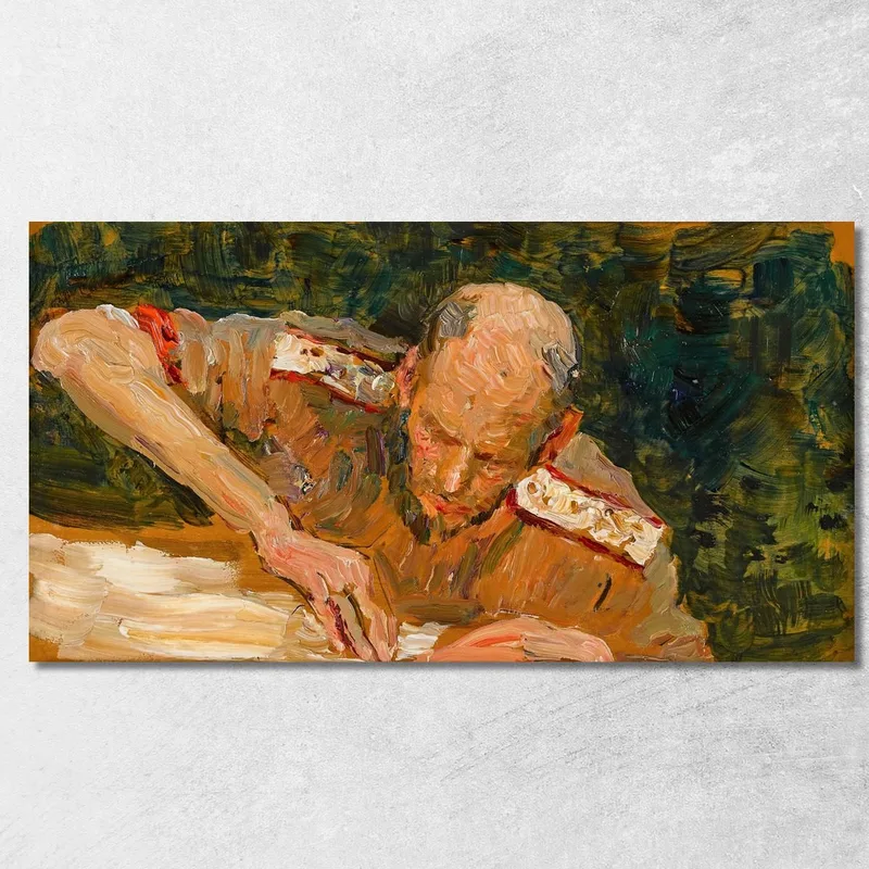 Studie Für Das Duell Ilya Efimovich Repin drucken auf leinwand