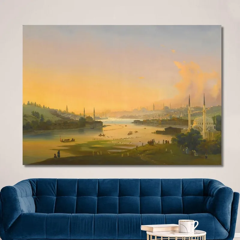 Alba Sul Corno D'Oro Ippolito Caffi