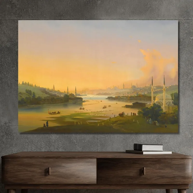 Alba Sul Corno D'Oro Ippolito Caffi