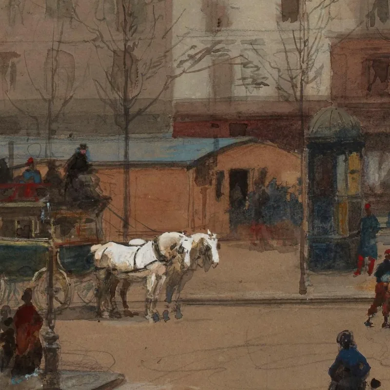 Incrocio, 8 Febbraio 1871 Isidore Pils