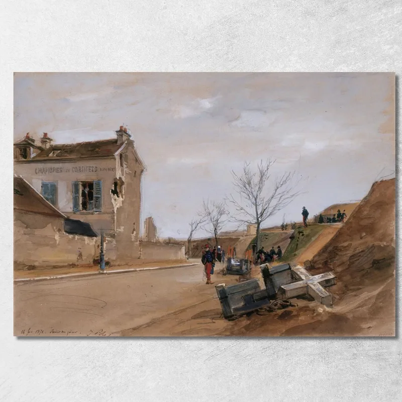 Le Point Du Jour, Febrero De 1871 Isidore Pils cuadro en lienzo