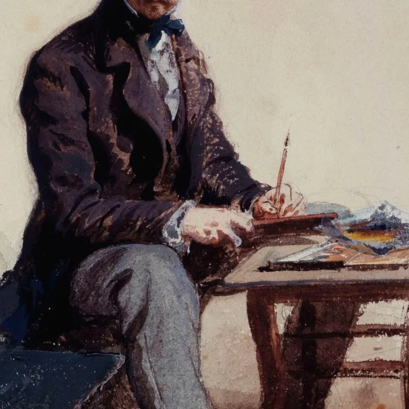 Ritratto Dell'Artista Isidore Pils