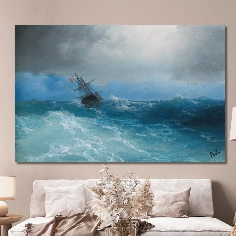 Tempesta In Arrivo Ivan Konstantinovich Aivazovsky