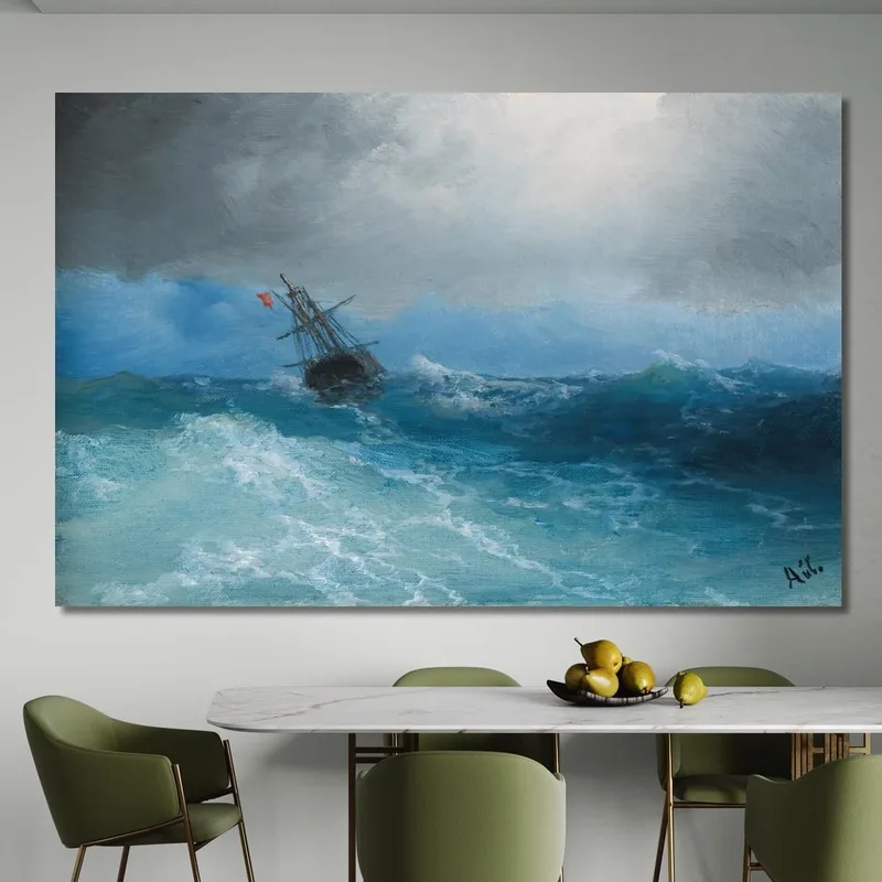 Tempesta In Arrivo Ivan Konstantinovich Aivazovsky