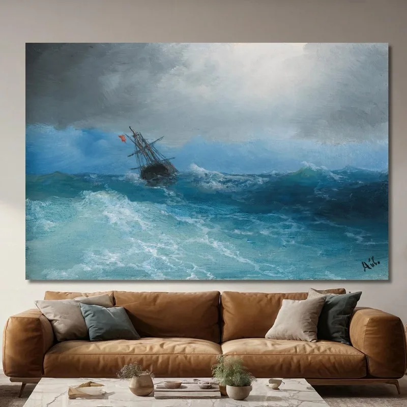 Tempesta In Arrivo Ivan Konstantinovich Aivazovsky