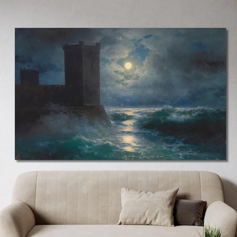 Tours Génoises En Mer Noire Ivan Konstantinovich Aivazovsky
