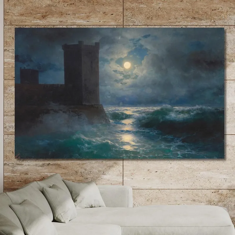 Tours Génoises En Mer Noire Ivan Konstantinovich Aivazovsky