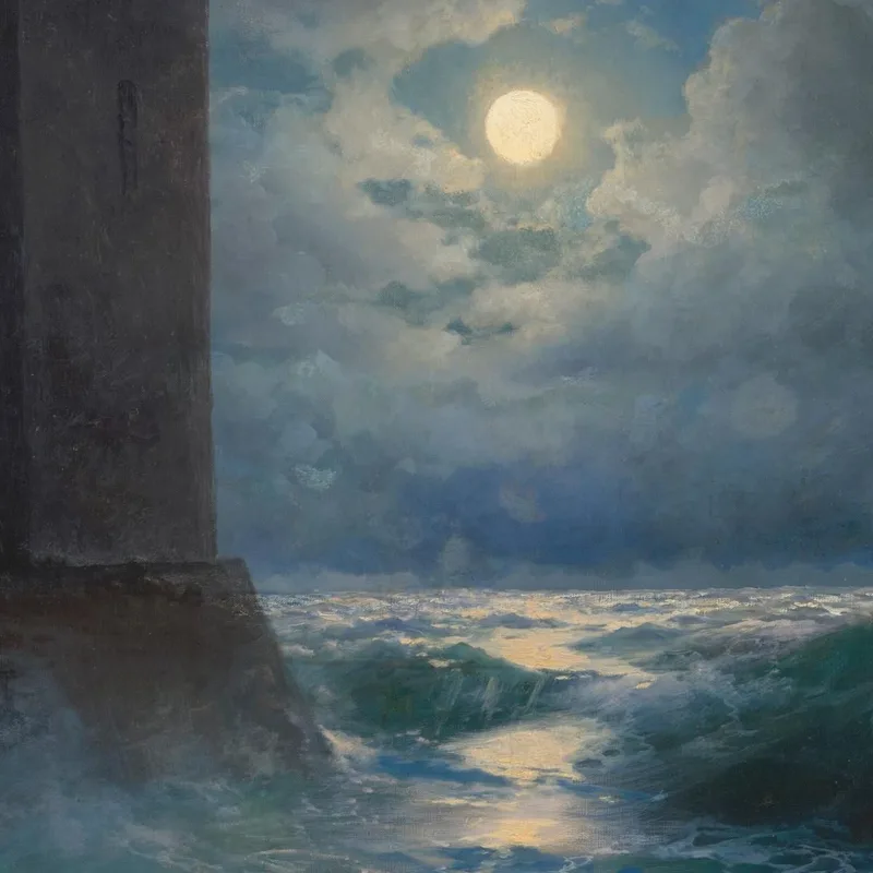 Tours Génoises En Mer Noire Ivan Konstantinovich Aivazovsky