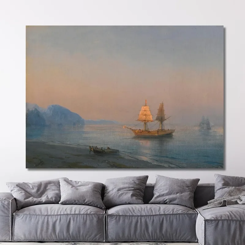 Matin À Yalta Ivan Konstantinovich Aivazovsky