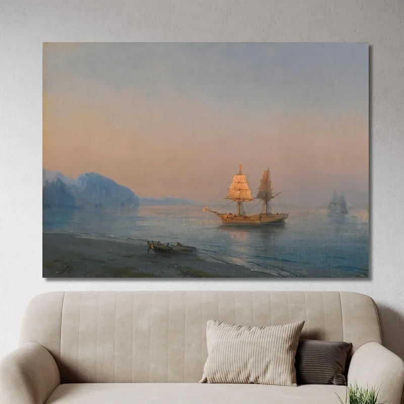 Matin À Yalta Ivan Konstantinovich Aivazovsky