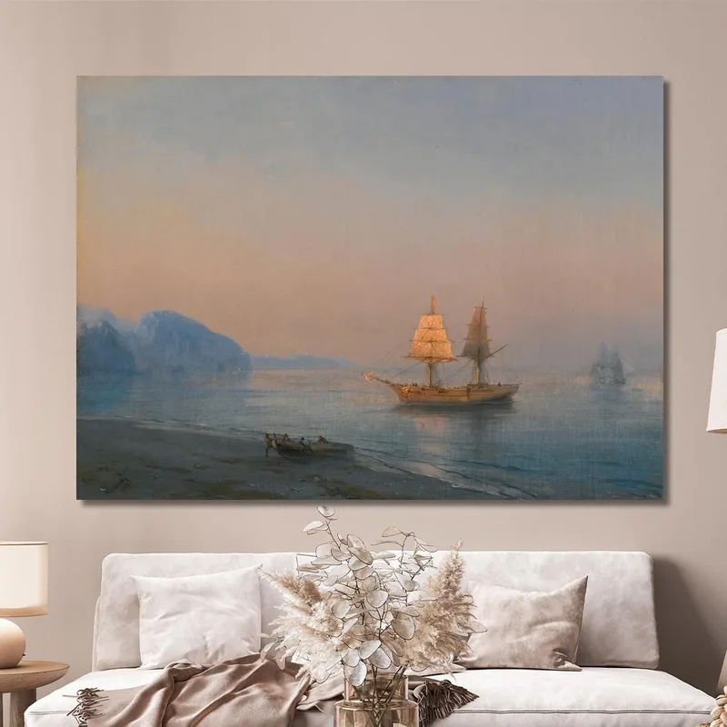 Matin À Yalta Ivan Konstantinovich Aivazovsky
