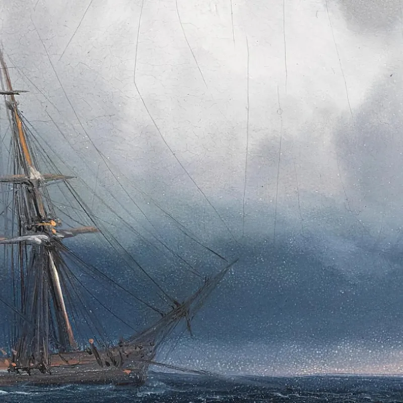 Navire Près Du Rivage Ivan Konstantinovich Aivazovsky