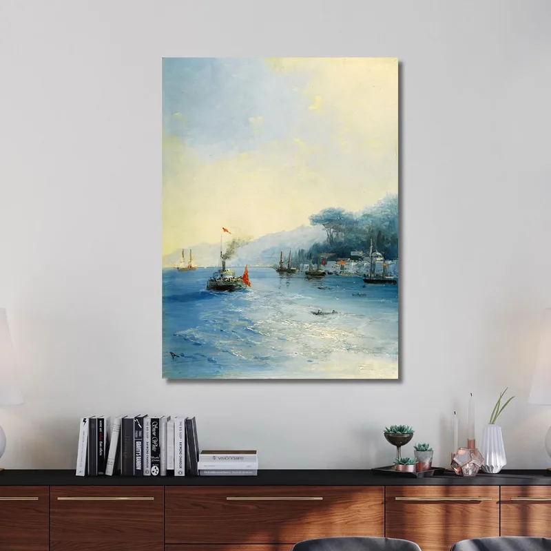 Navi Sul Bosforo, Costantinopoli Ivan Konstantinovich Aivazovsky
