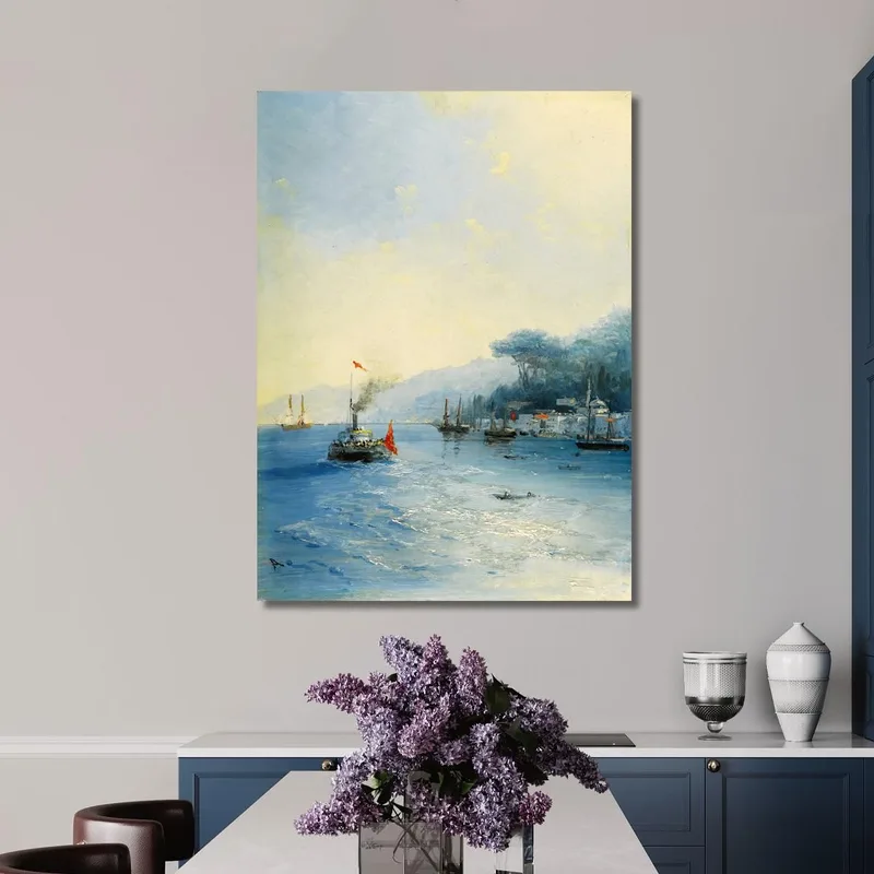 Navi Sul Bosforo, Costantinopoli Ivan Konstantinovich Aivazovsky