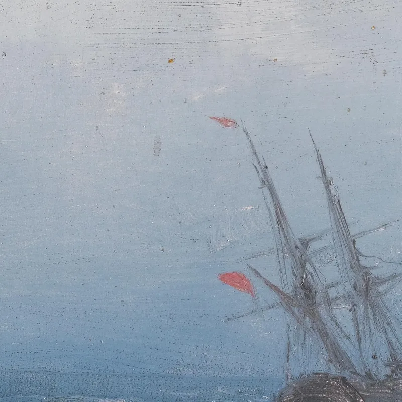 Côte En Tempête Ivan Konstantinovich Aivazovsky