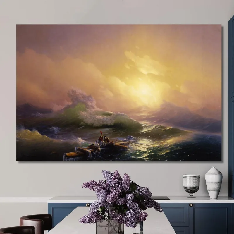 The Ninth Wave Ivan Konstantinovich Aivazovsky