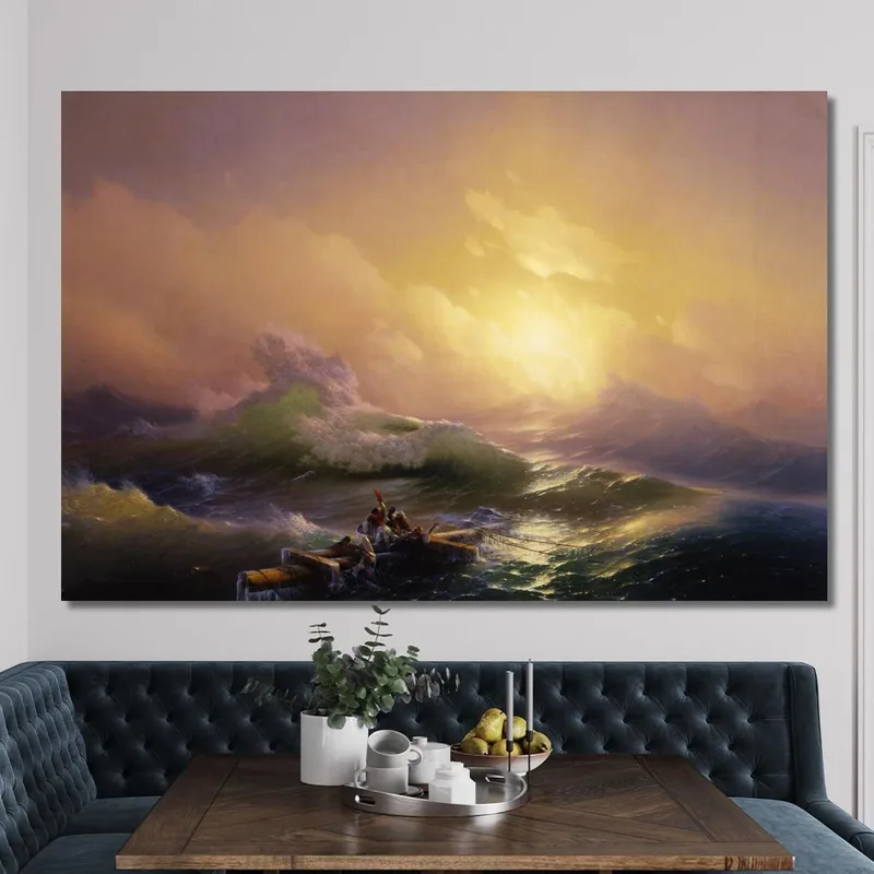 The Ninth Wave Ivan Konstantinovich Aivazovsky