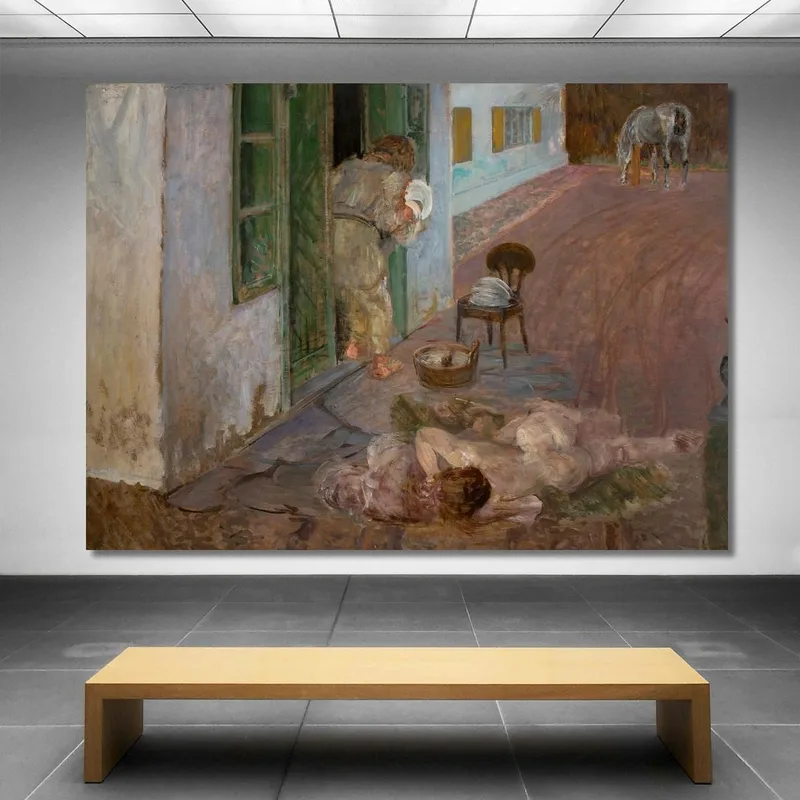 Geschirrspülen. Wielgie Jacek Malczewski