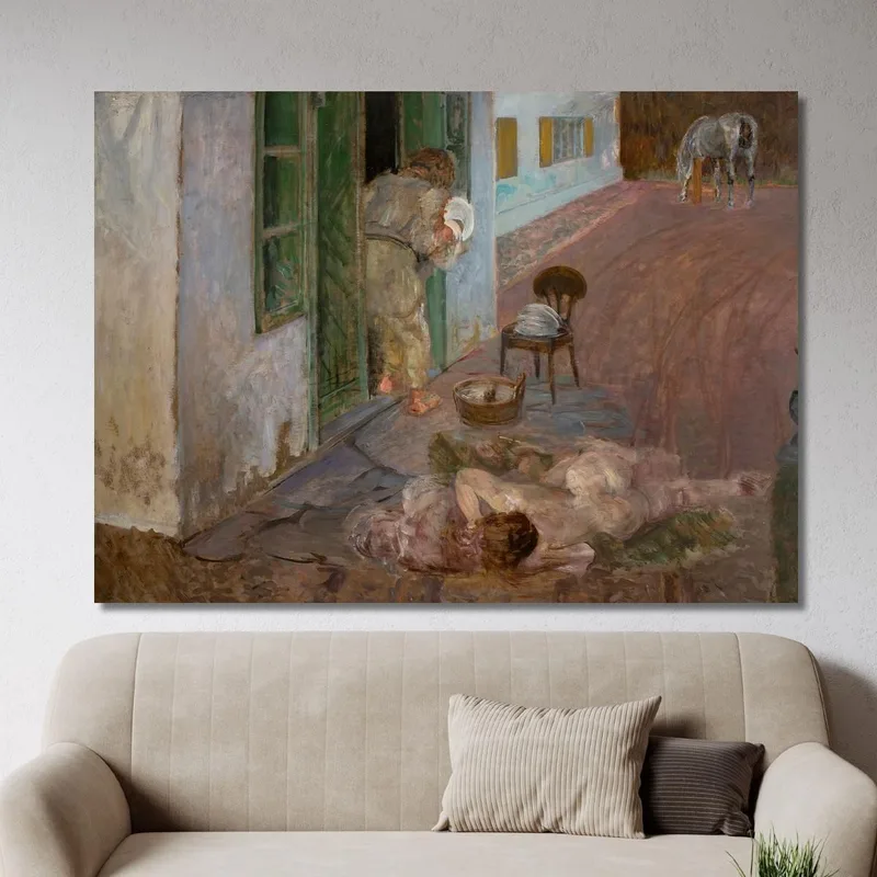 Geschirrspülen. Wielgie Jacek Malczewski