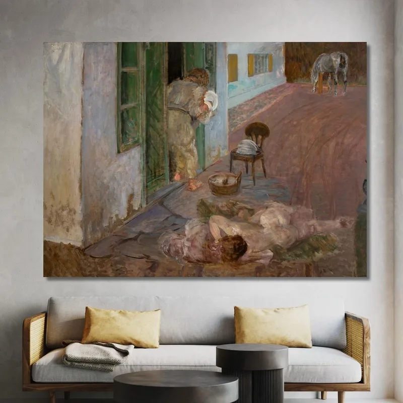 Geschirrspülen. Wielgie Jacek Malczewski