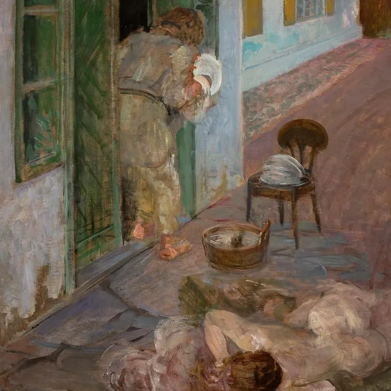 Geschirrspülen. Wielgie Jacek Malczewski