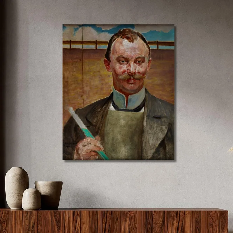 Portrait D'Alfred Stepek Jacek Malczewski