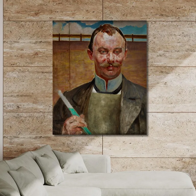Portrait D'Alfred Stepek Jacek Malczewski