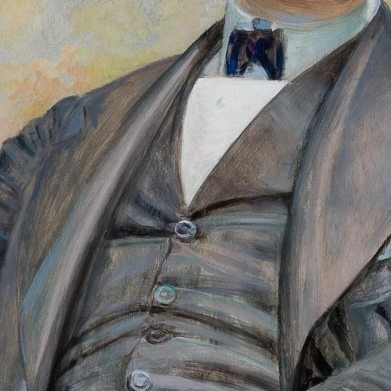 Ritratto Di Edoardo Maurizio Jacek Malczewski quadro stampa su tela