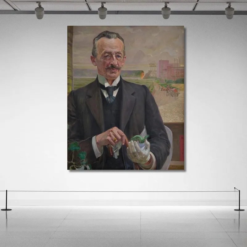 Retrato De Józef Sare Vicepresidente De La Ciudad De Cracovia Jacek Malczewski