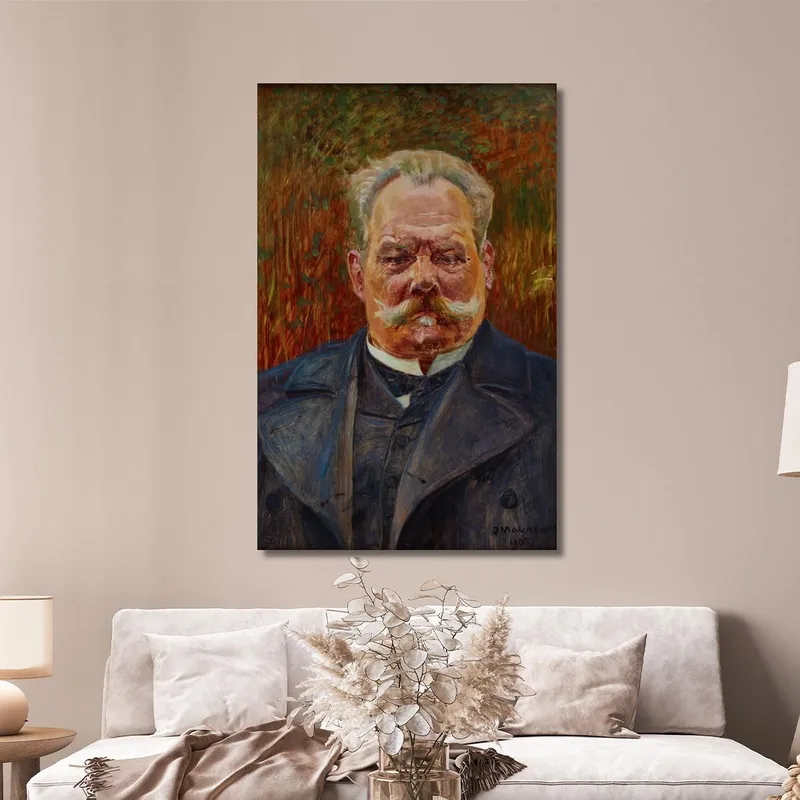 Portrait De Léon Schenrich Jacek Malczewski