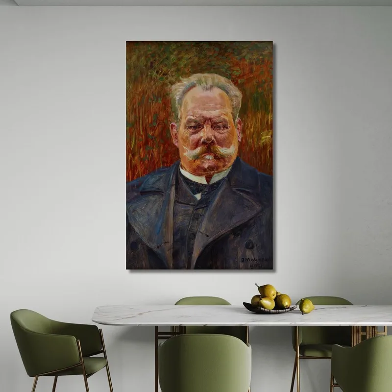 Portrait De Léon Schenrich Jacek Malczewski
