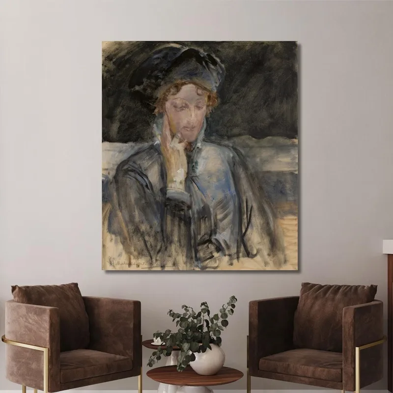 Ritratto Di Maria Balowa Jacek Malczewski quadro stampa su tela