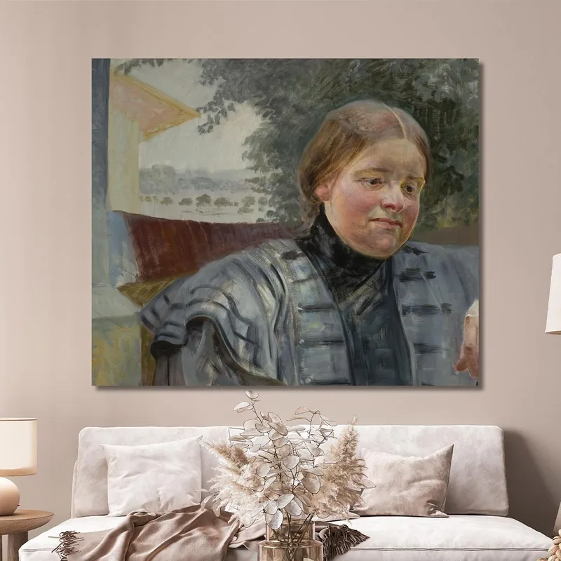 Portrait De Sœur Hélène Jacek Malczewski