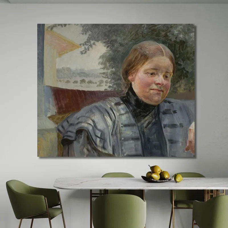 Portrait De Sœur Hélène Jacek Malczewski
