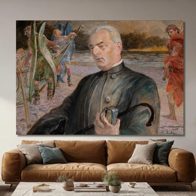 Retrato Del Reverendo Jan Jasiak Jacek Malczewski
