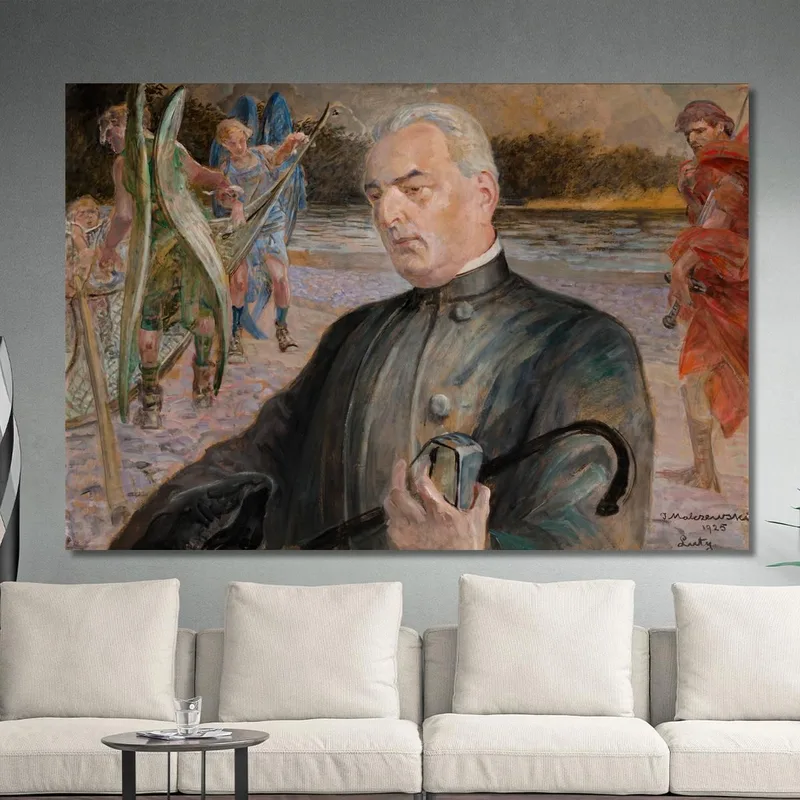 Retrato Del Reverendo Jan Jasiak Jacek Malczewski