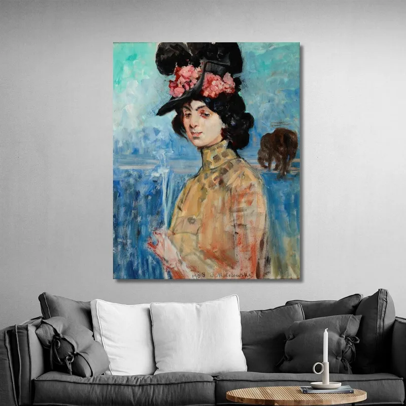 Portrait De Zofia Atteslander Jacek Malczewski