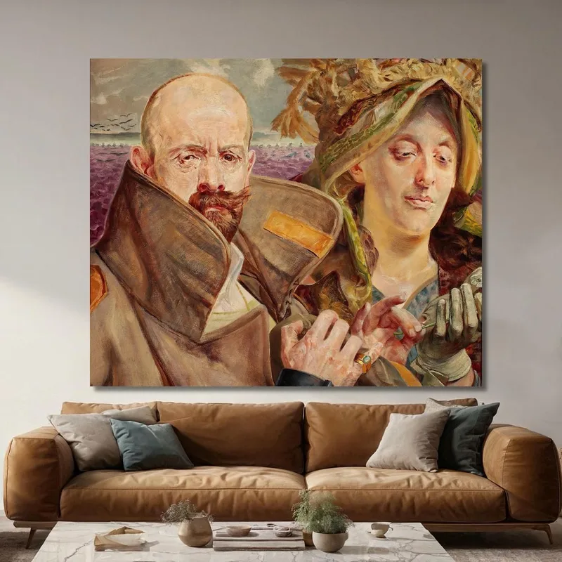 Primrose Selbstbildnis Mit Frau Jacek Malczewski