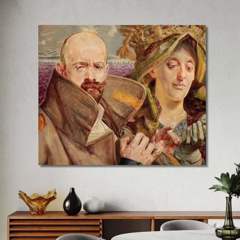 Primrose Selbstbildnis Mit Frau Jacek Malczewski