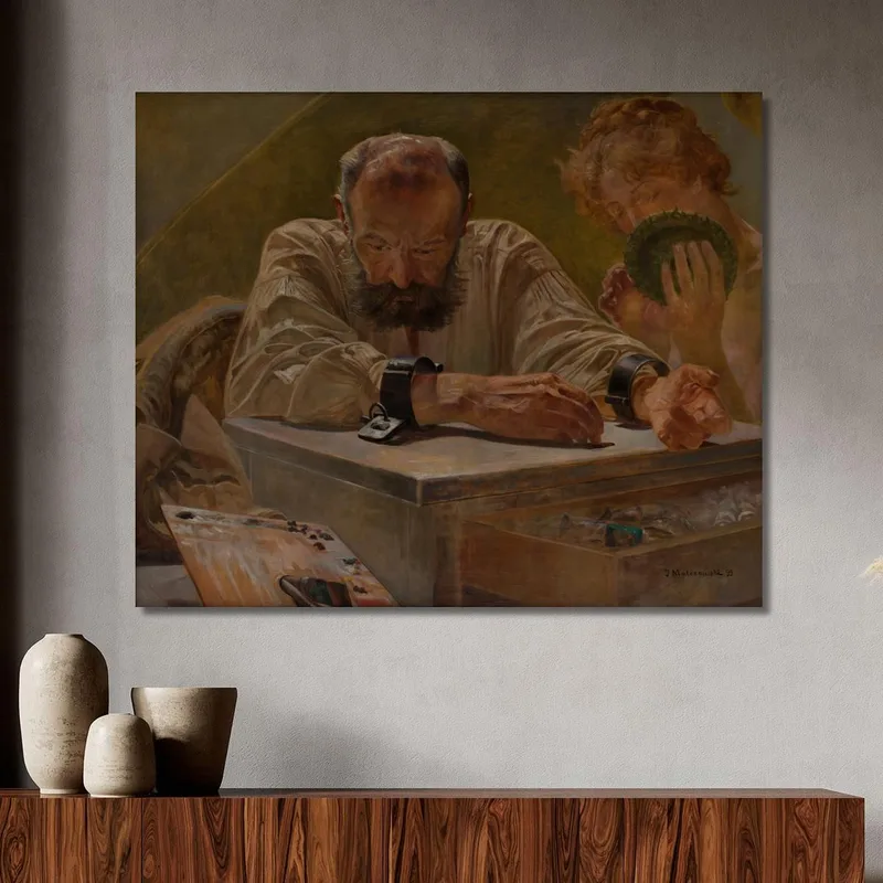 Rilassamento Jacek Malczewski quadro stampa su tela