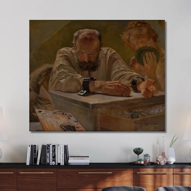Rilassamento Jacek Malczewski quadro stampa su tela