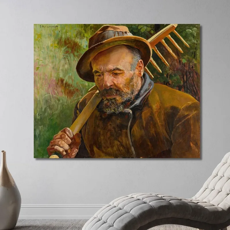 Di Ritorno Dai Campi Jacek Malczewski quadro stampa su tela