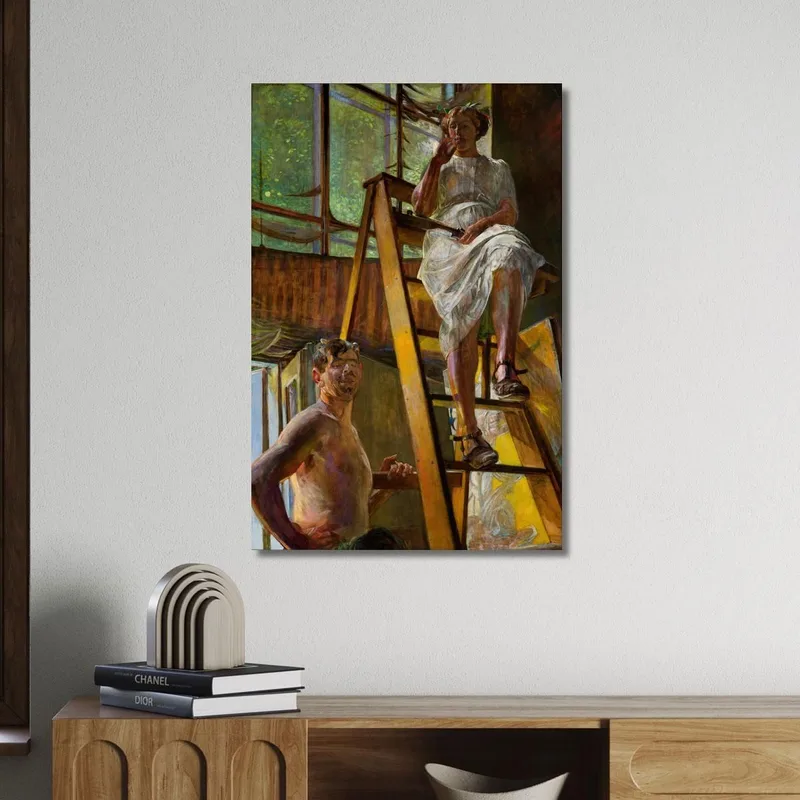 Satiro E Un Modello Jacek Malczewski