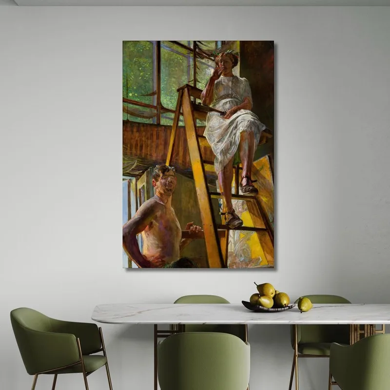 Satiro E Un Modello Jacek Malczewski
