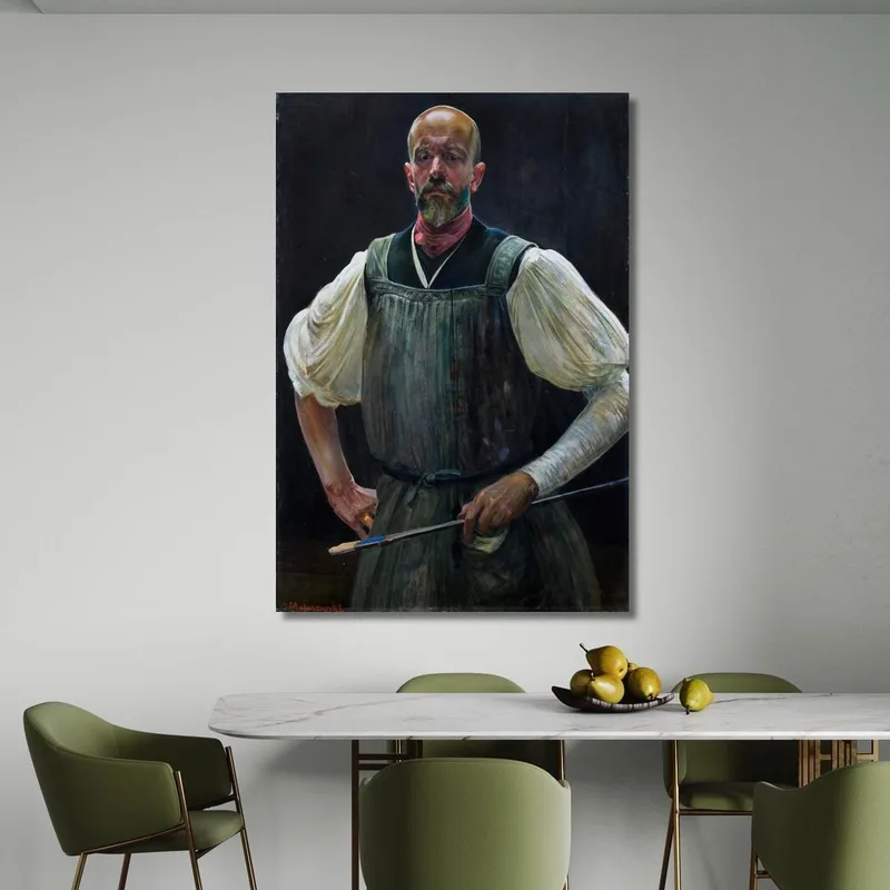 Autorretrato 2 Jacek Malczewski