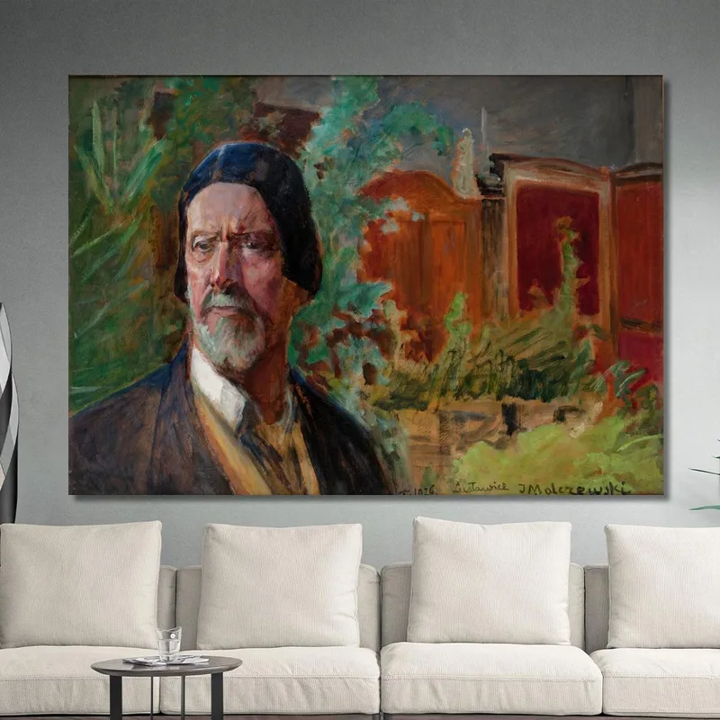 Autoritratto 4 Jacek Malczewski quadro stampa su tela