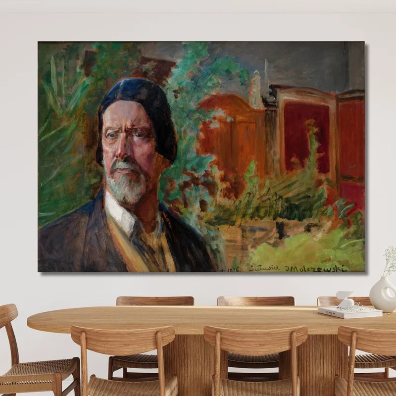 Autoritratto 4 Jacek Malczewski quadro stampa su tela
